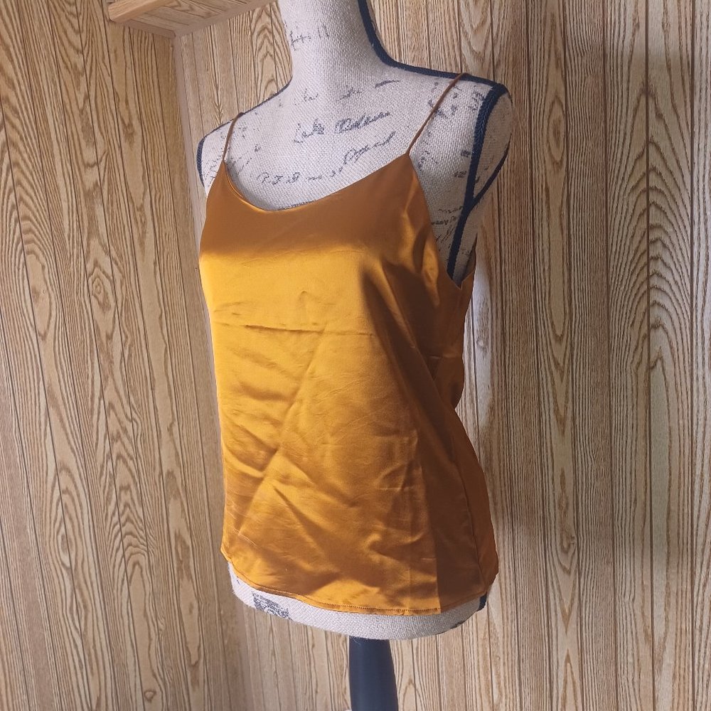 NWT Gentle Herd Liquid Vest Camisole, caramel